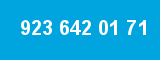 923 642 01 71 923 642 01 71